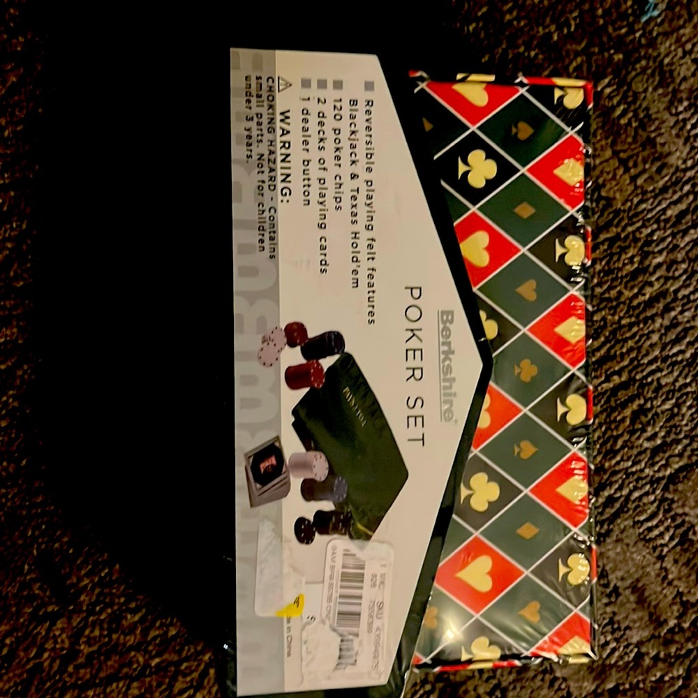 Berkshire Poker Set